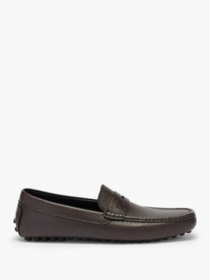 Men’s Reggie Saddle Brown Leather Loafers