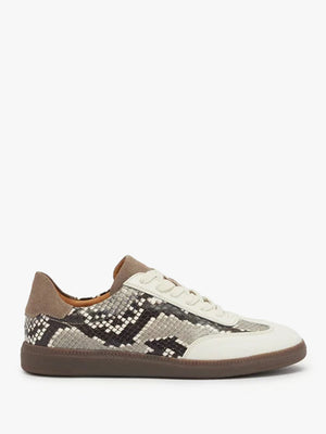Nordic Zoo Leather Reptile Low Profile Trainers