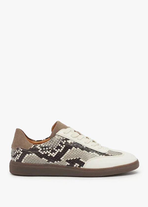 Nordic Zoo Leather Reptile Low Profile Trainers
