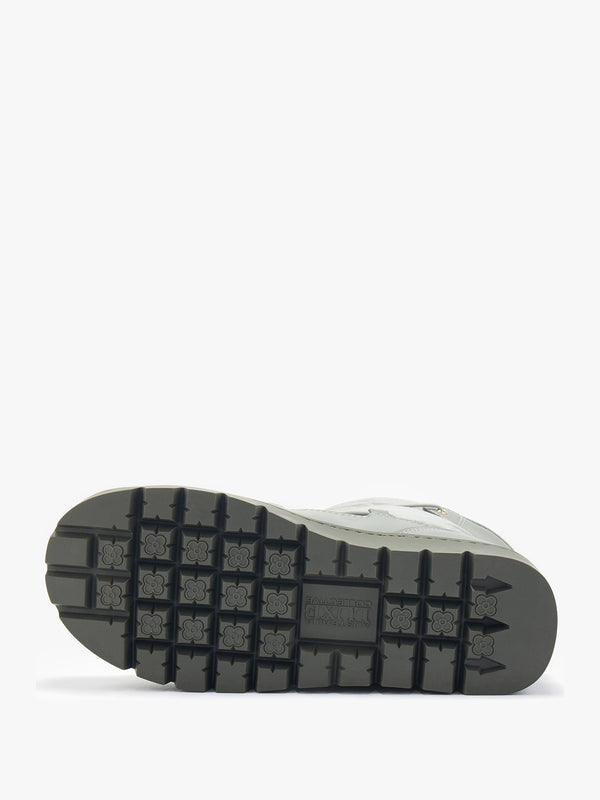 Adeline Grey Sheepskin Snow Boots