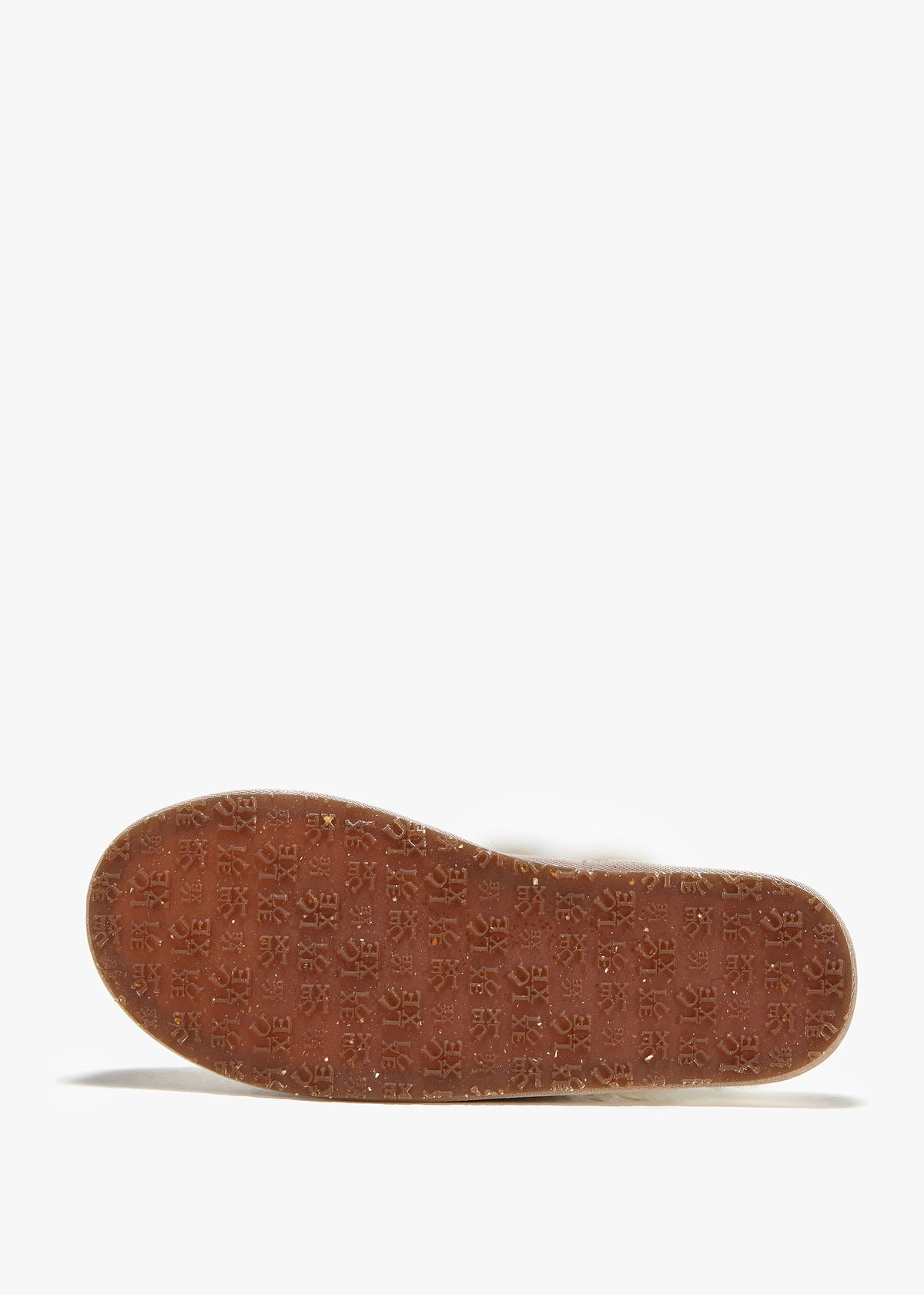 Beige Reptile Closed Toe Mule Slippers