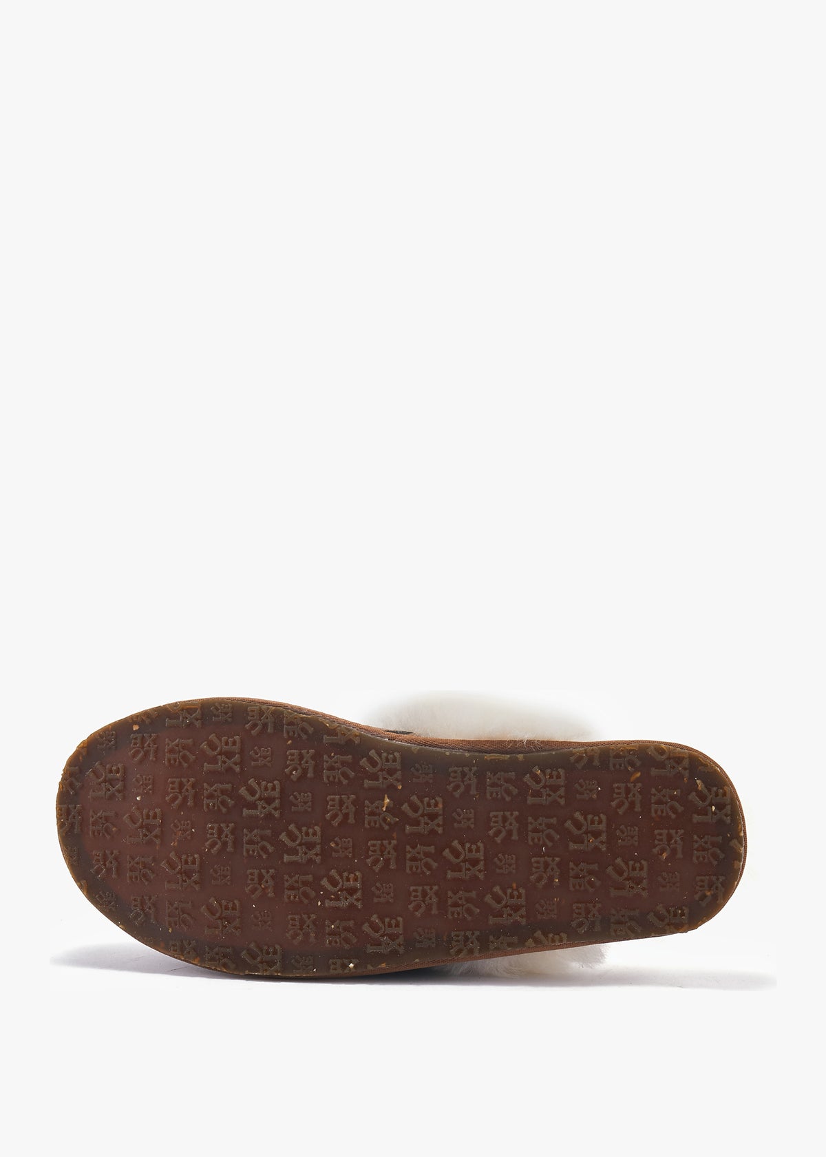 Tan Zebra Closed Toe Mule Slippers
