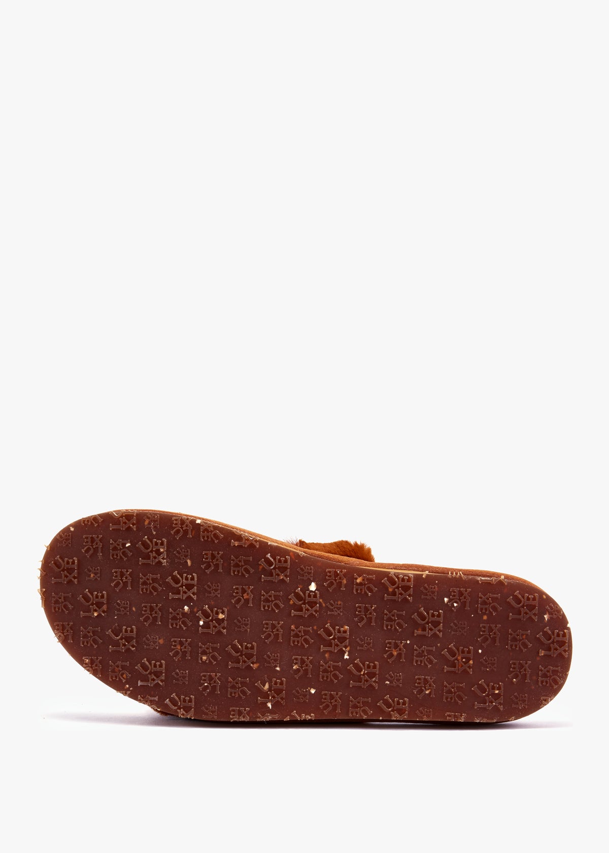 Muchas Lite Tan Faux Fur Slippers
