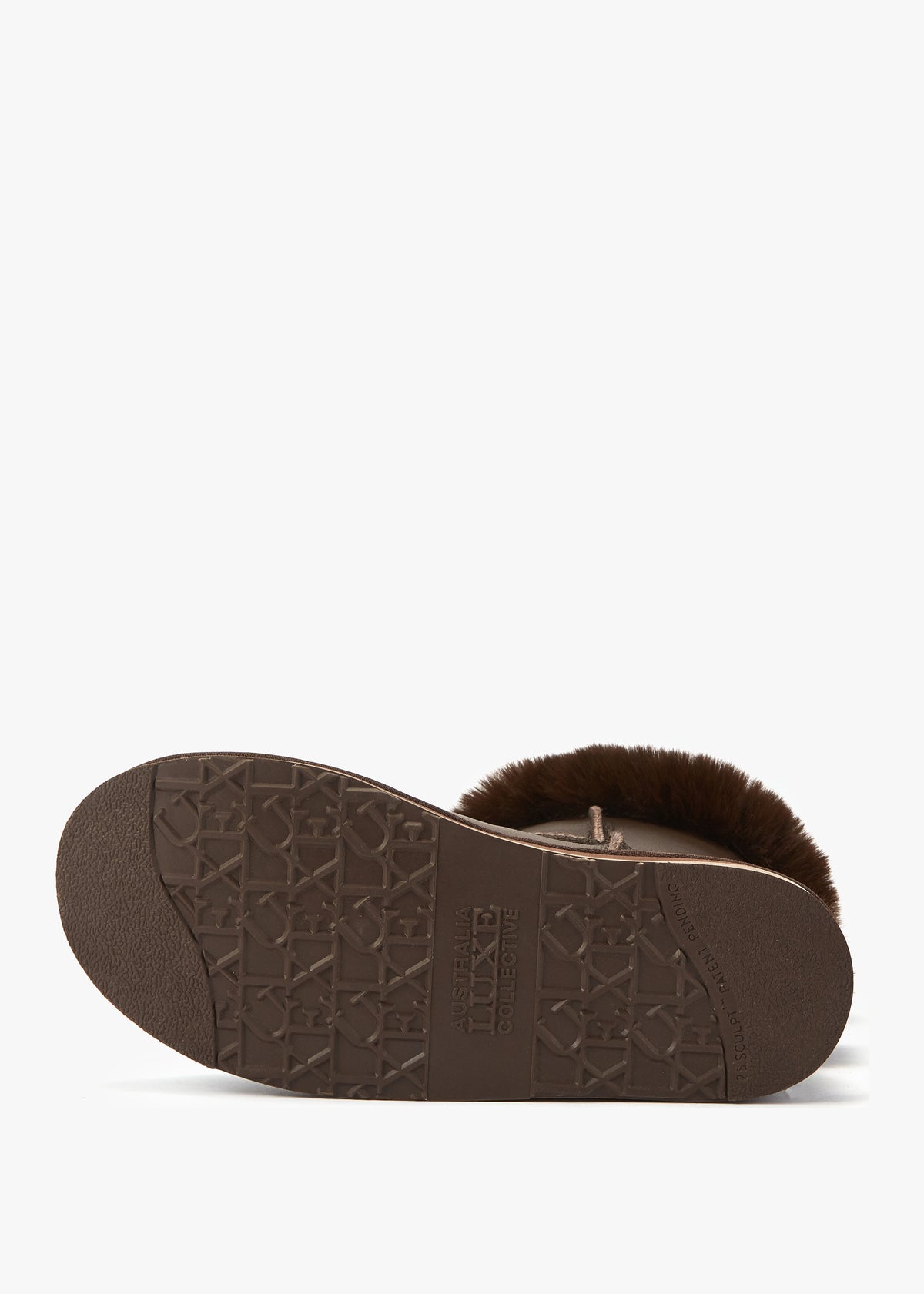 Nordic Short Brown Leather Mid Calf Boots