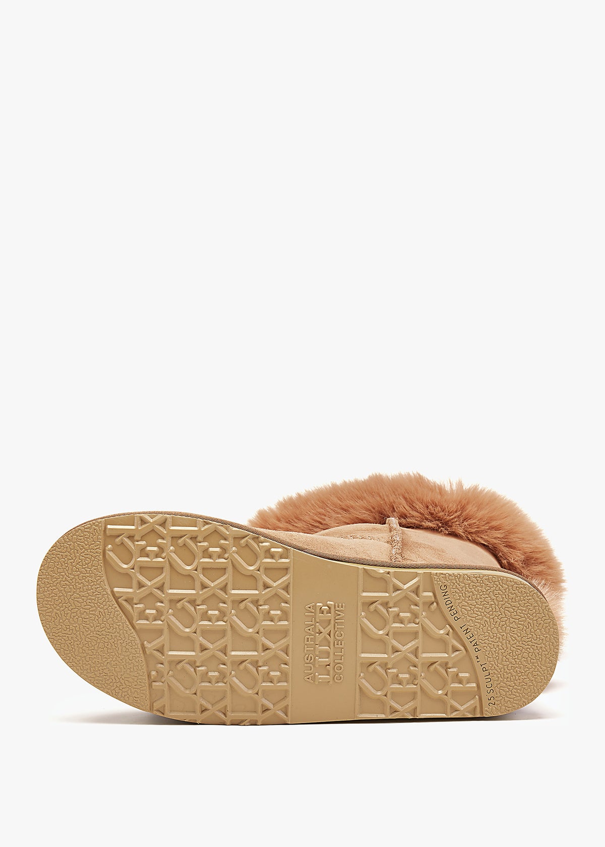 Nordic Tan Suede Faux Fur Trim Boots