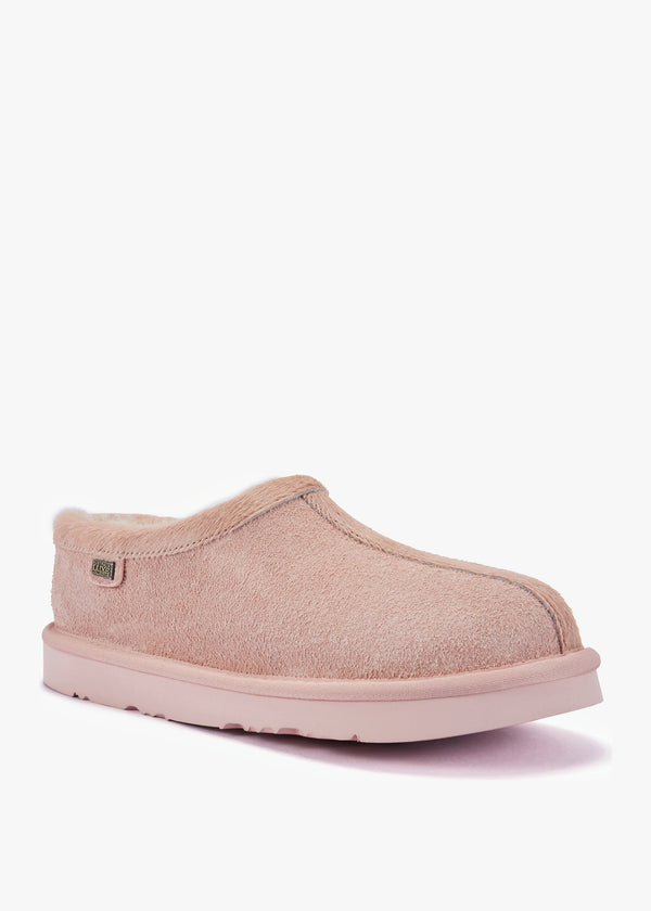 Outback Pink Suede Slippers