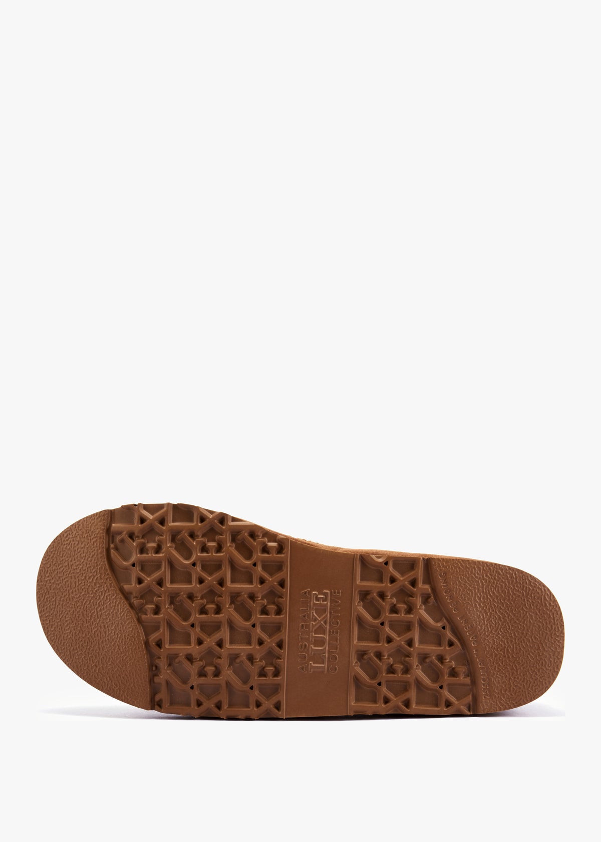 Outback Trim Tan Suede Slippers
