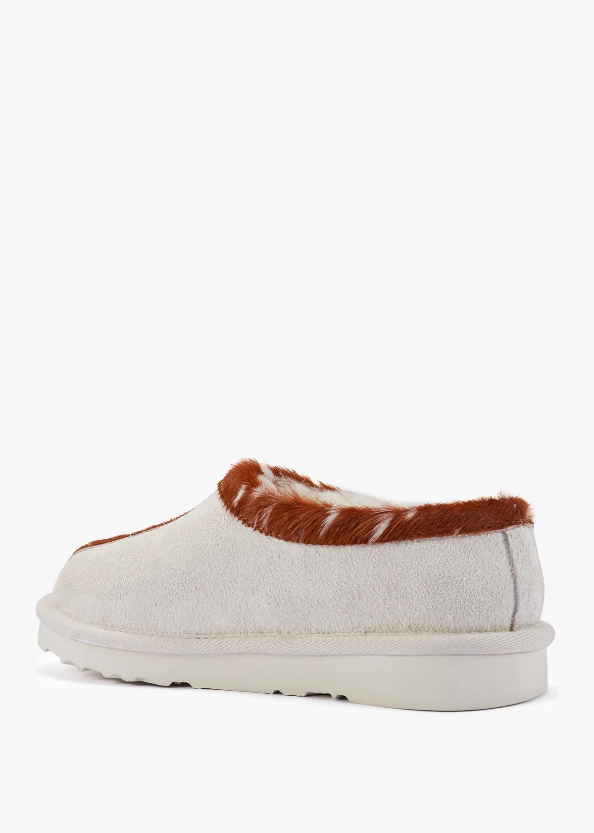 Outback Cream Suede Slippers