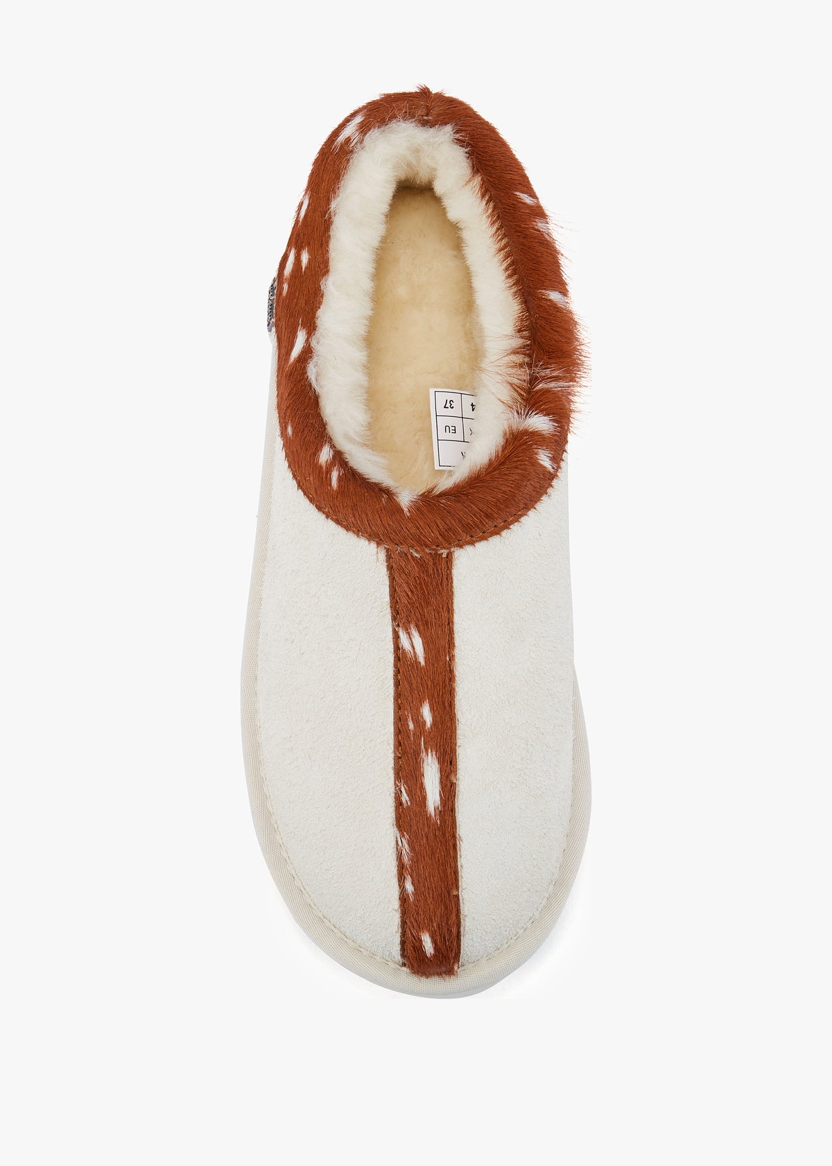 Outback Cream Suede Slippers