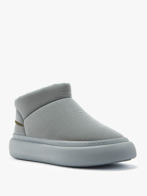 Piscis Grey Quilted Sheepskin Ankle Boots