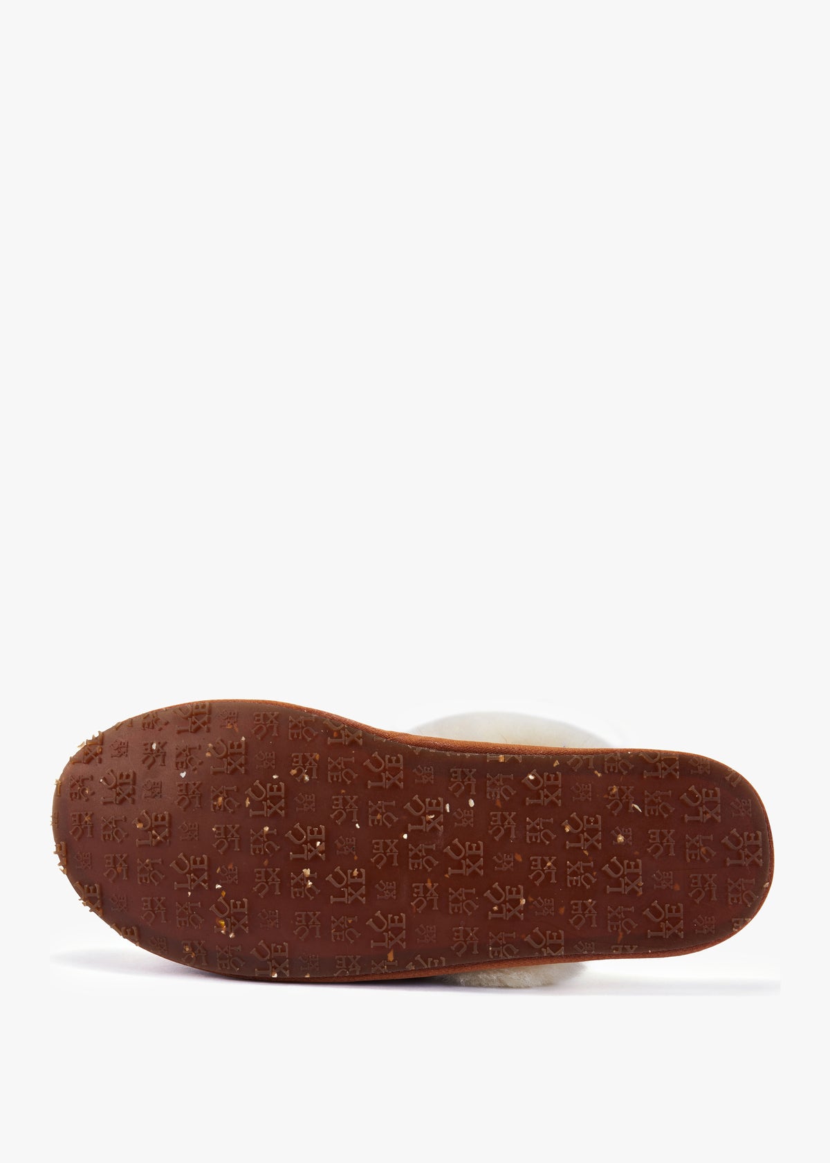 Summer Tan Bambi Calf Hair Mule Slippers