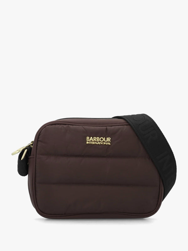 Monaco Baffle Quilted Truffle Cross-Body Bag