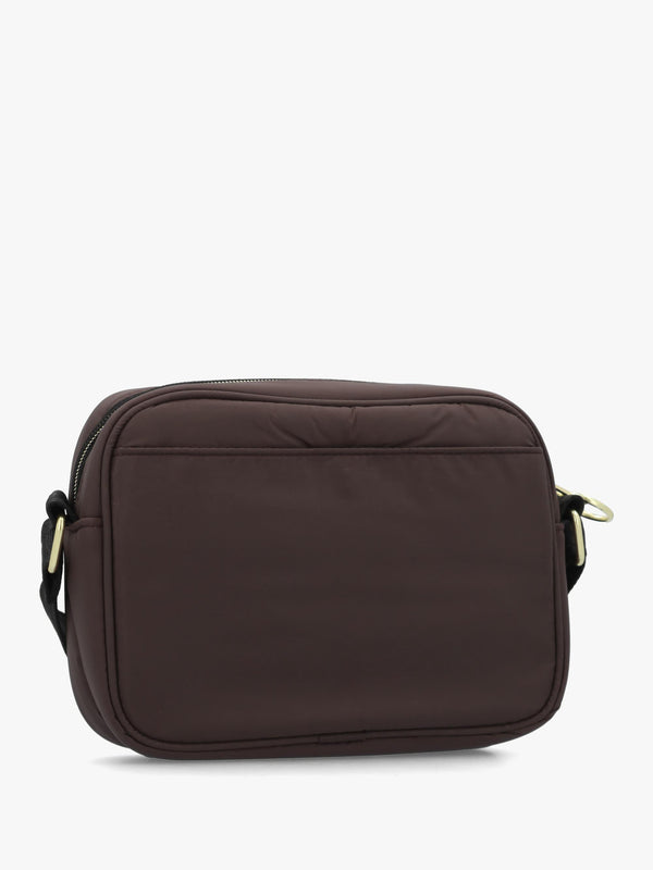 Monaco Baffle Quilted Truffle Cross-Body Bag