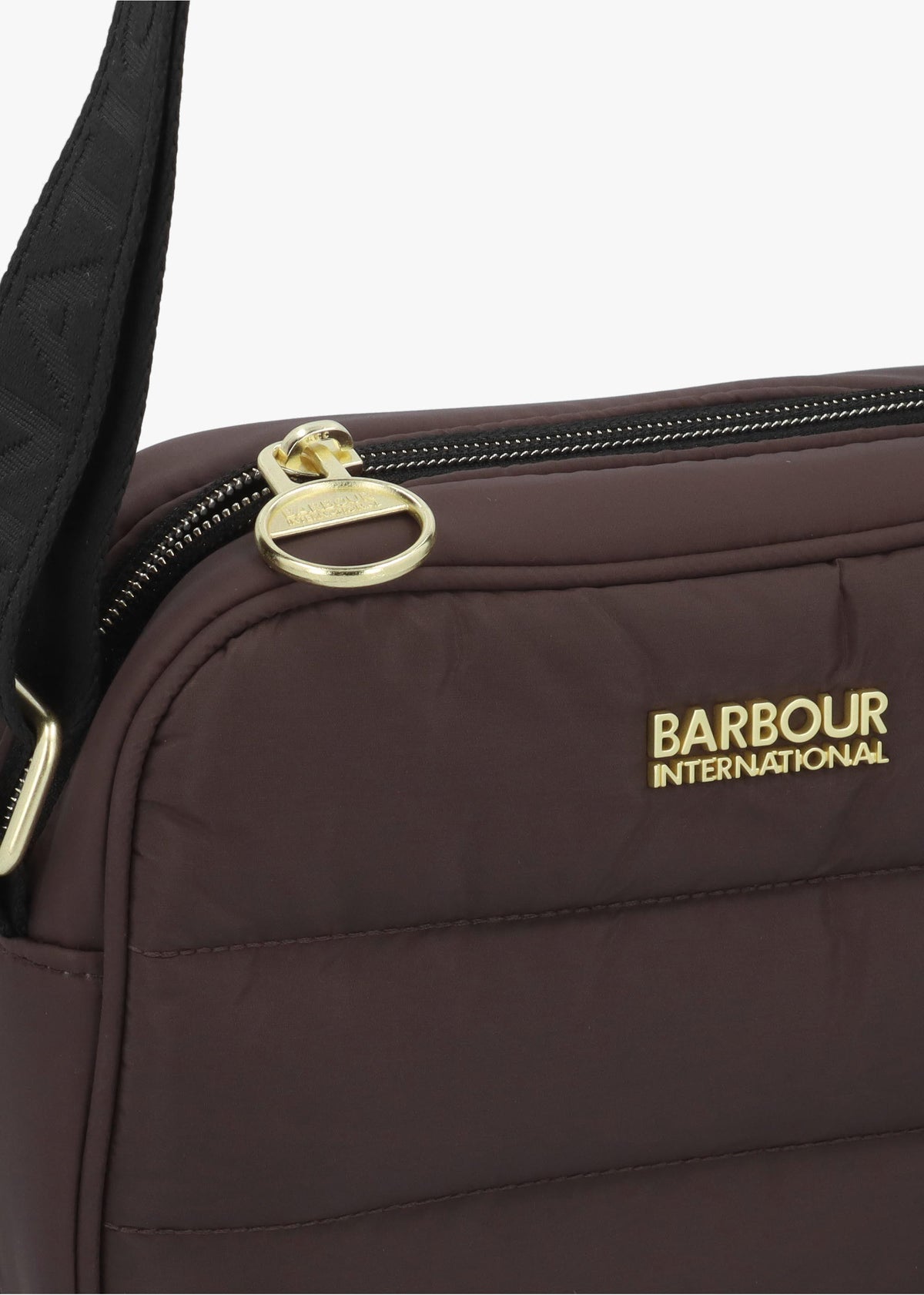 Monaco Baffle Quilted Truffle Cross-Body Bag