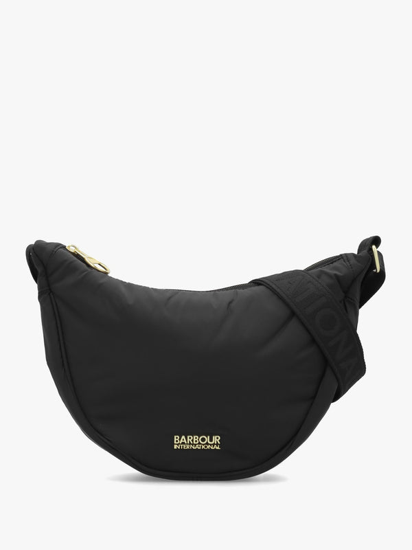 Barbour Monaco Black Sling Cross-Body Bag