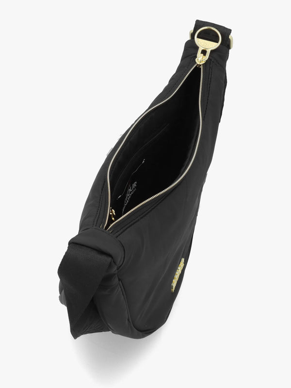 Barbour Monaco Black Sling Cross-Body Bag
