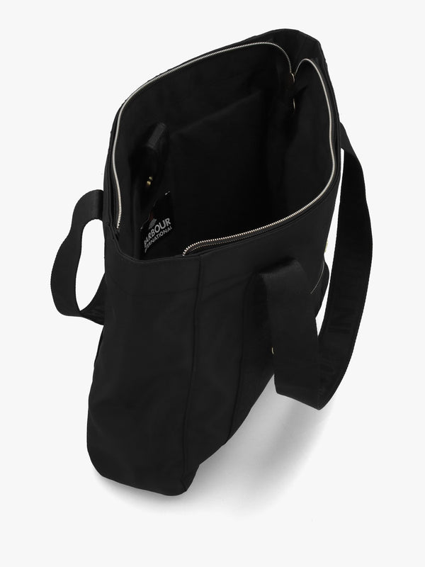 Barbour Qualify Black Tote Bag