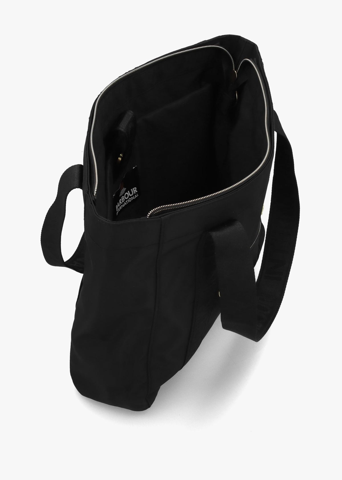 Barbour Qualify Black Tote Bag