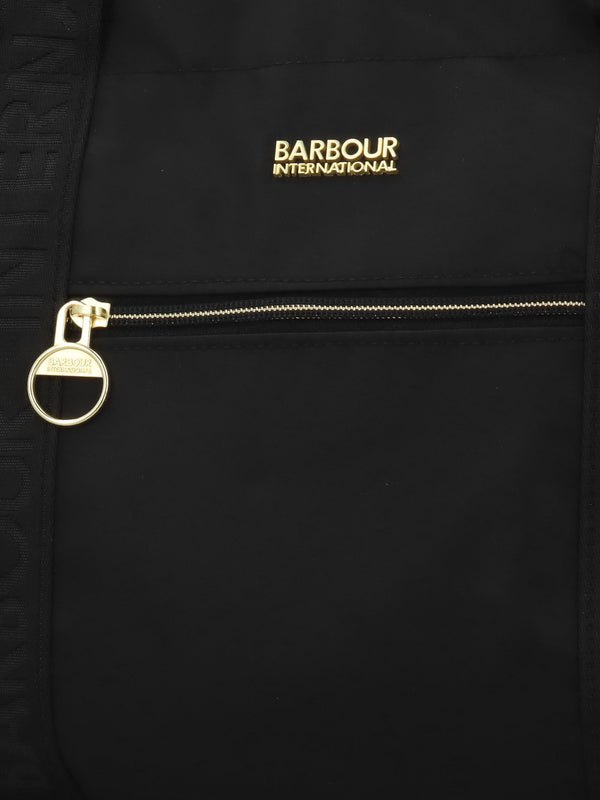 Barbour Qualify Black Tote Bag