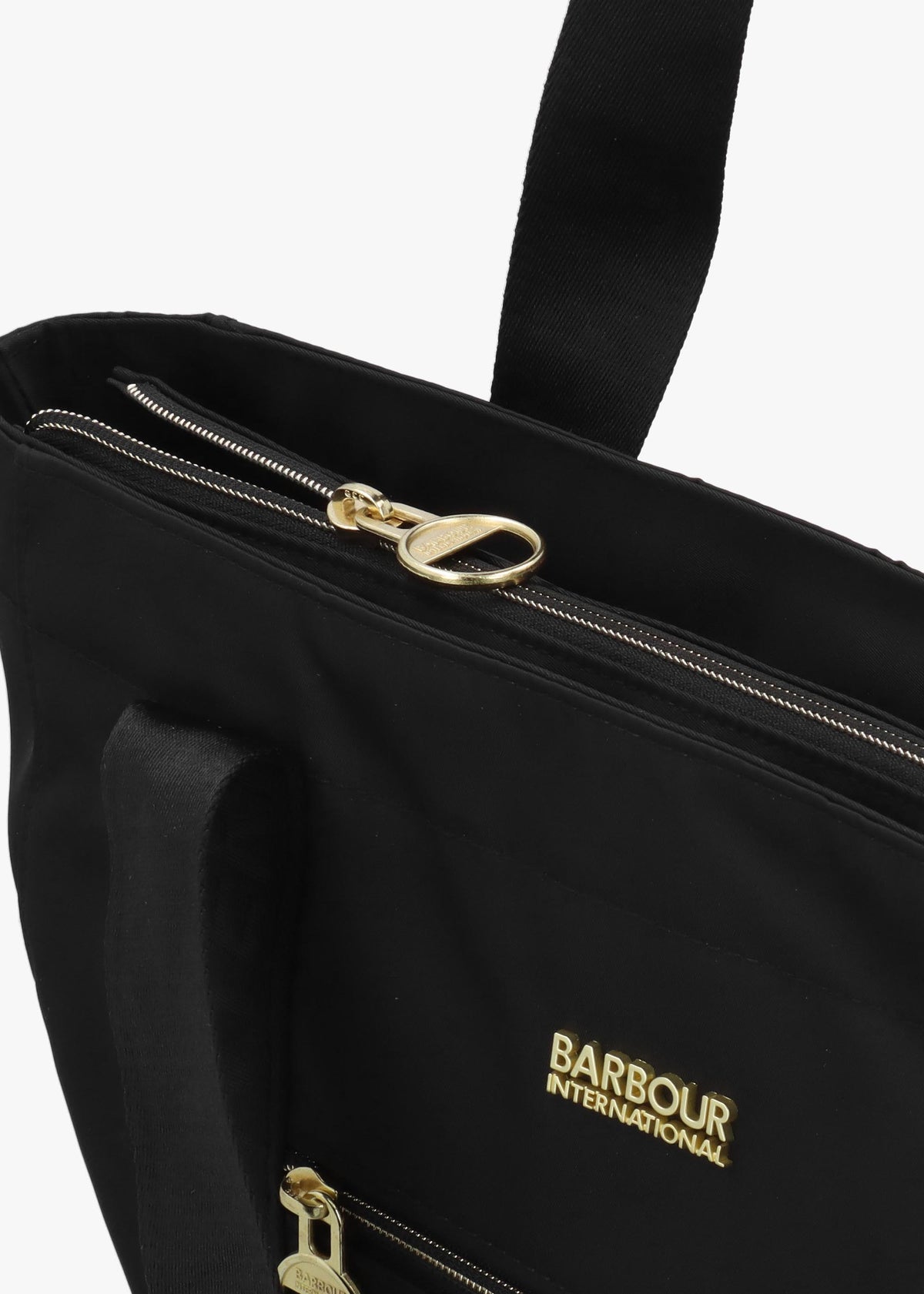 Barbour Qualify Black Tote Bag