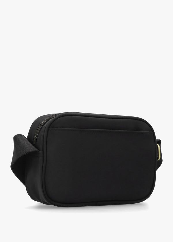 Barbour Mini Qualify Slim Black Cross-Body Bag