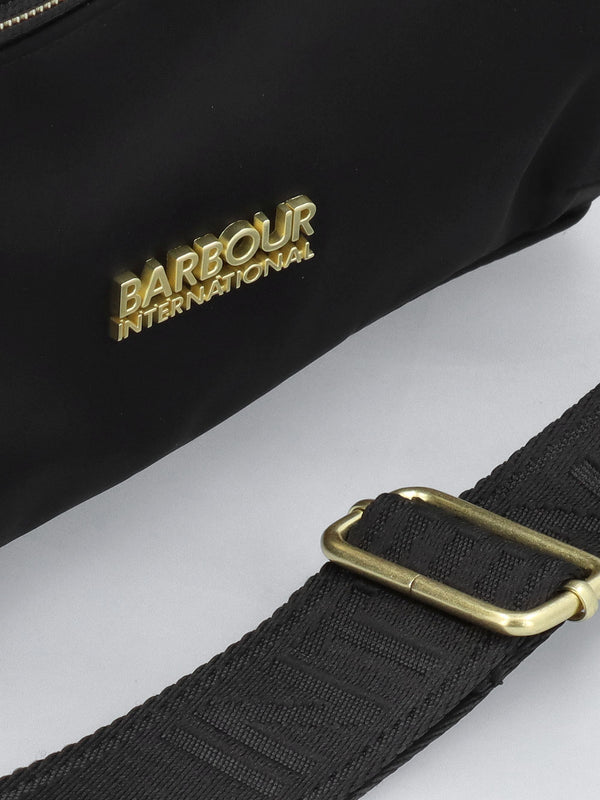 Barbour Qualify Slim Black Cross-Body Bag