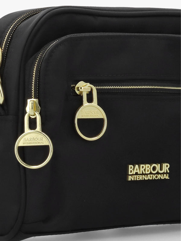 Barbour Qualify Slim Black Cross-Body Bag