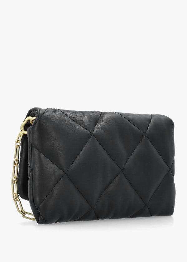 Barbour Soft Quilted Black Cross-Body Bag