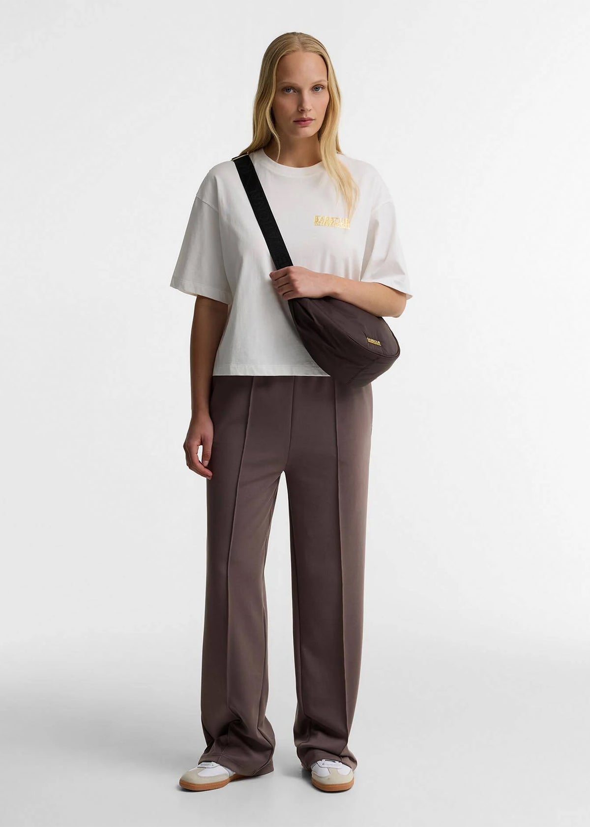 Barbour Monaco Truffle Sling Cross-Body Bag
