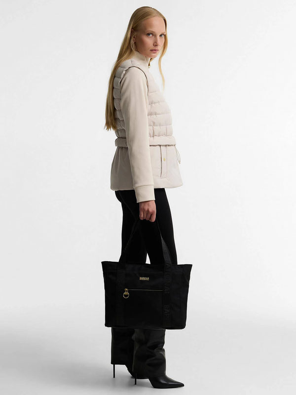 Barbour Qualify Black Tote Bag