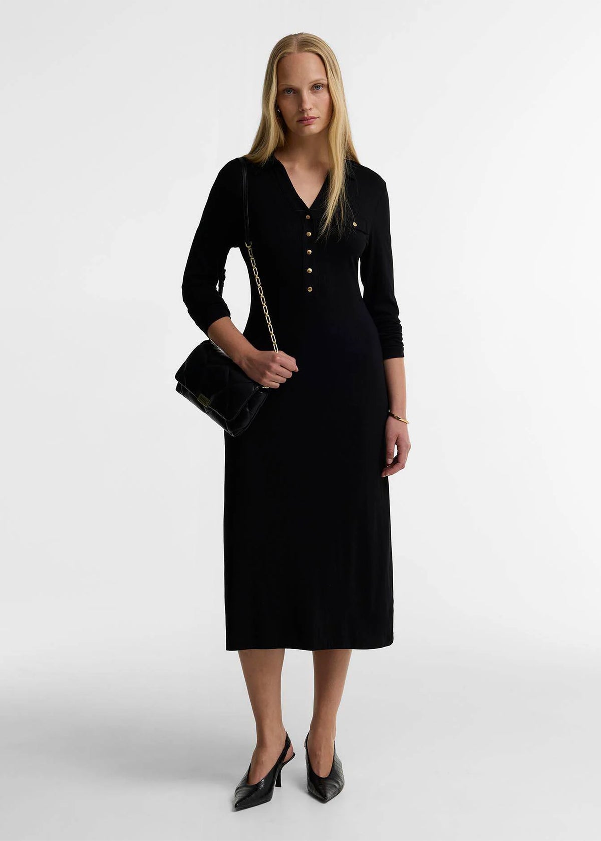 Barbour Soft Quilted Black Cross-Body Bag