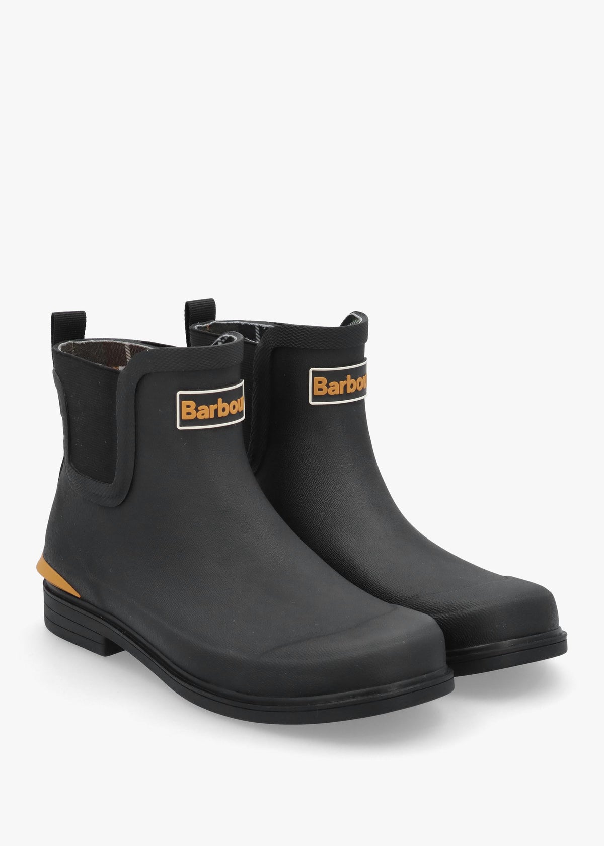 Barbour Abbeyfield Packable Black Ankle Wellingtons