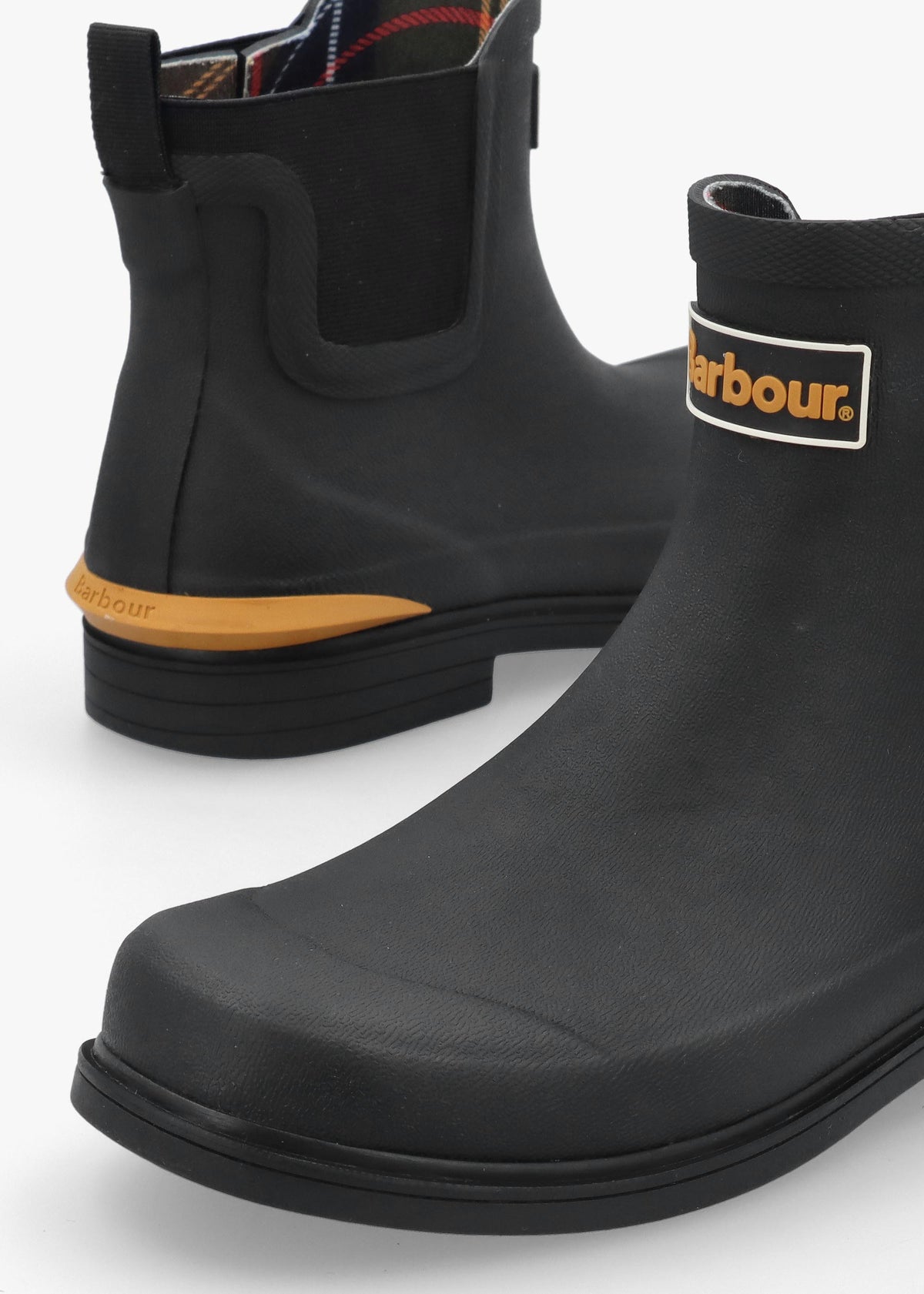 Barbour Abbeyfield Packable Black Ankle Wellingtons