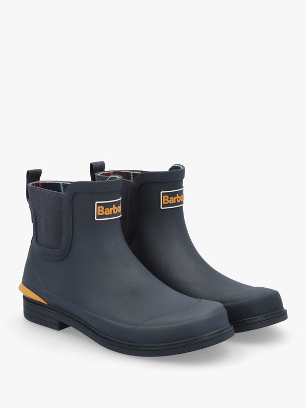 Barbour Abbeyfield Packable Navy Ankle Wellingtons