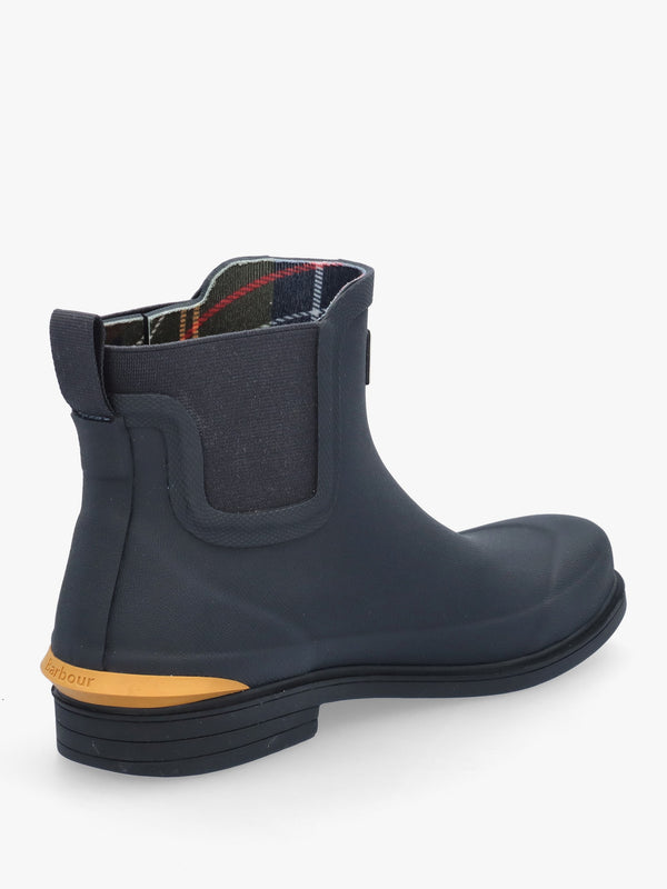 Barbour Abbeyfield Packable Navy Ankle Wellingtons