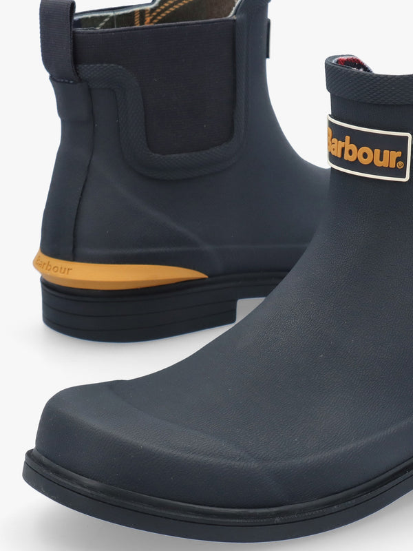 Barbour Abbeyfield Packable Navy Ankle Wellingtons