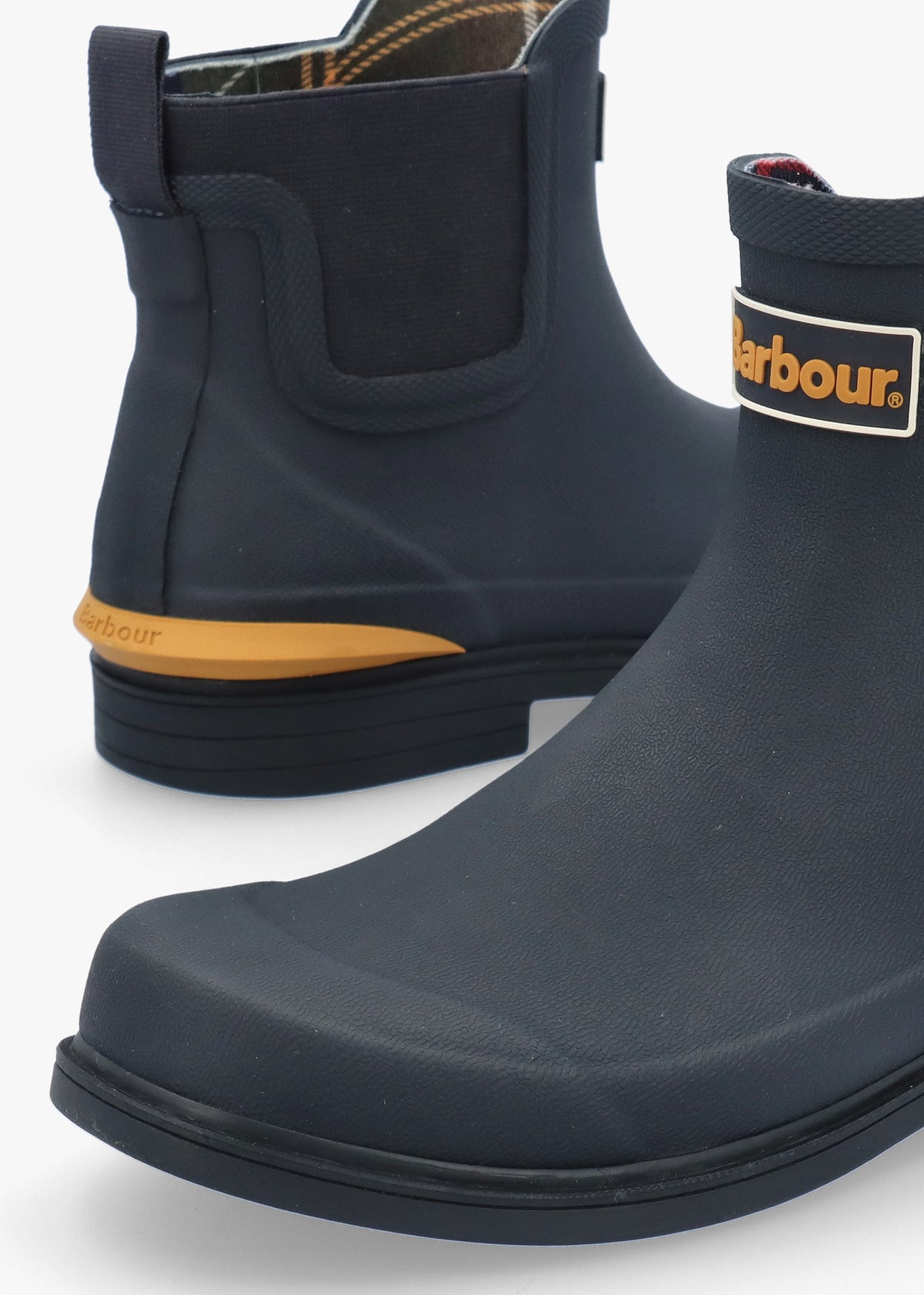 Barbour Abbeyfield Packable Navy Ankle Wellingtons