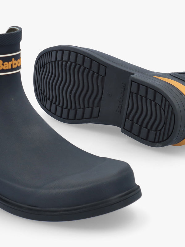 Barbour Abbeyfield Packable Navy Ankle Wellingtons
