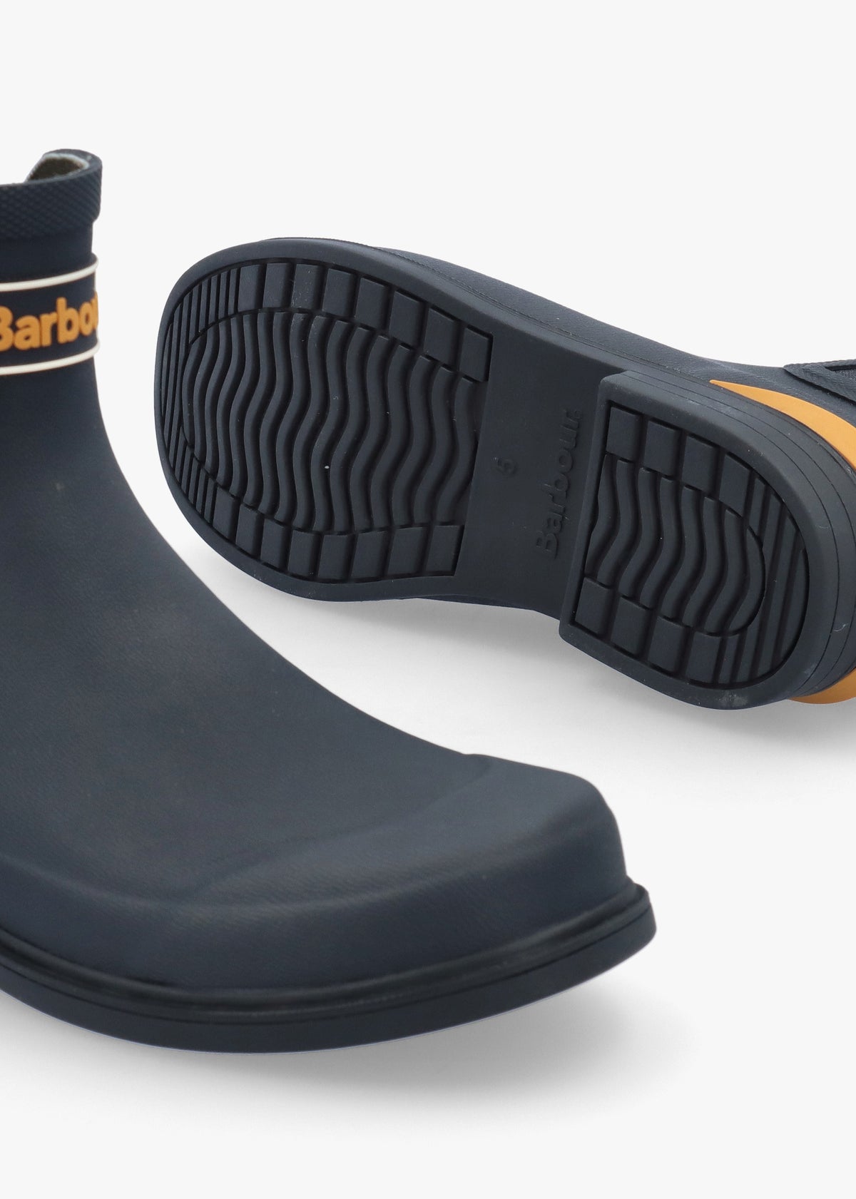 Barbour Abbeyfield Packable Navy Ankle Wellingtons