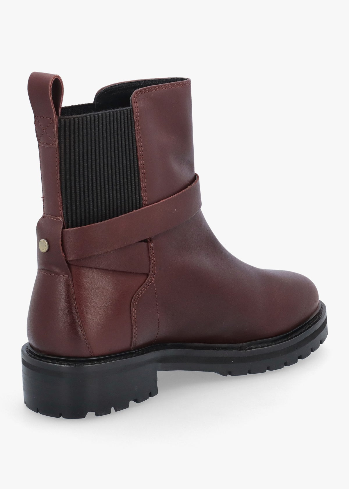 Barbour Alexandra Merlot Leather Ankle Boots