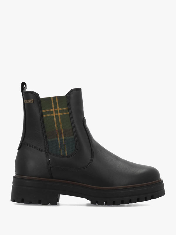 BARBOUR AMBERLEY CHELSEA BOOT - Black Leather