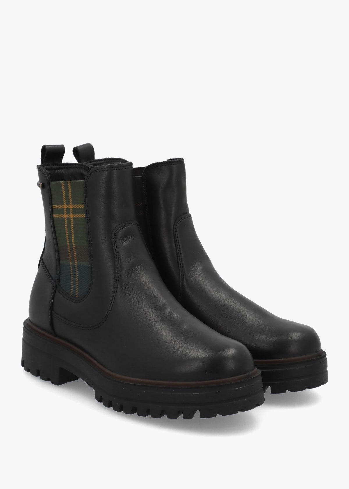 BARBOUR AMBERLEY CHELSEA BOOT - Black Leather