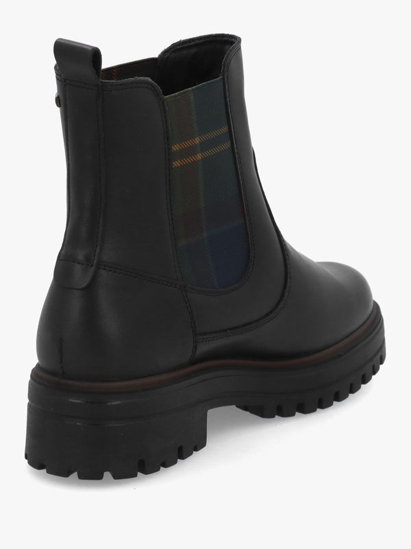 BARBOUR AMBERLEY CHELSEA BOOT - Black Leather