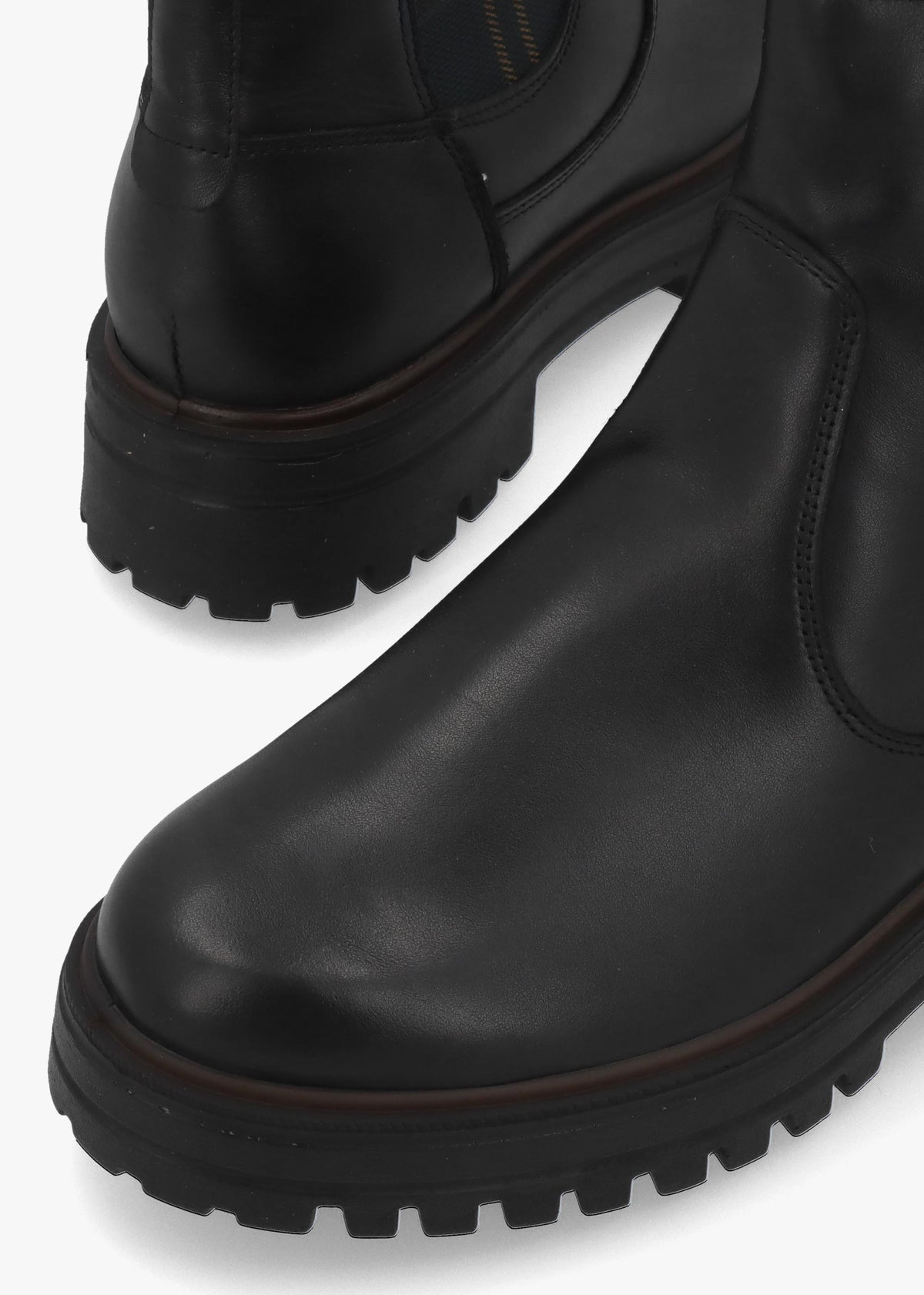 BARBOUR AMBERLEY CHELSEA BOOT - Black Leather