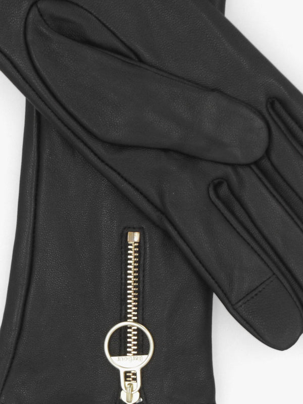 Barbour Arlene Classic Black Leather Gloves