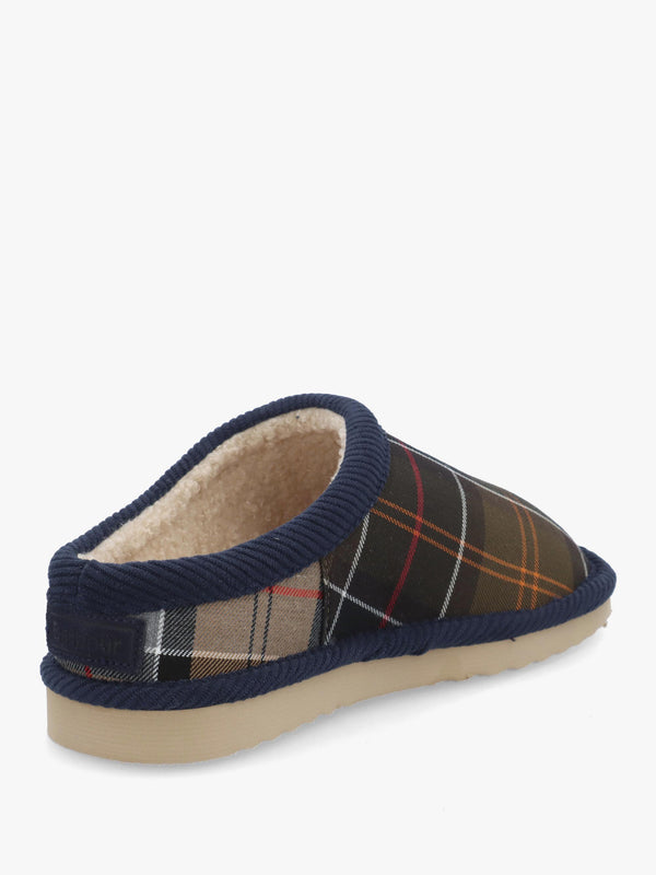 BARBOUR CORBRIDGE SLIPPER - Khaki Fabric