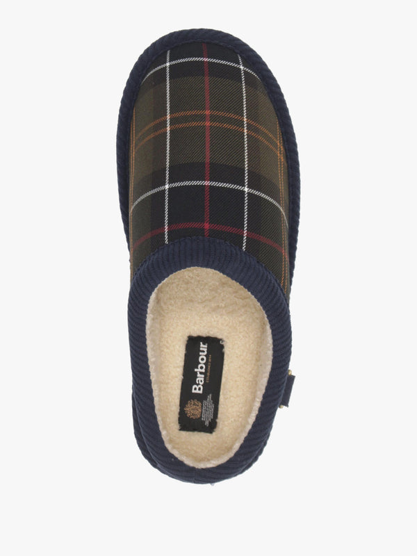 BARBOUR CORBRIDGE SLIPPER - Khaki Fabric