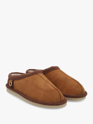 Corbridge Tan Suede Slippers