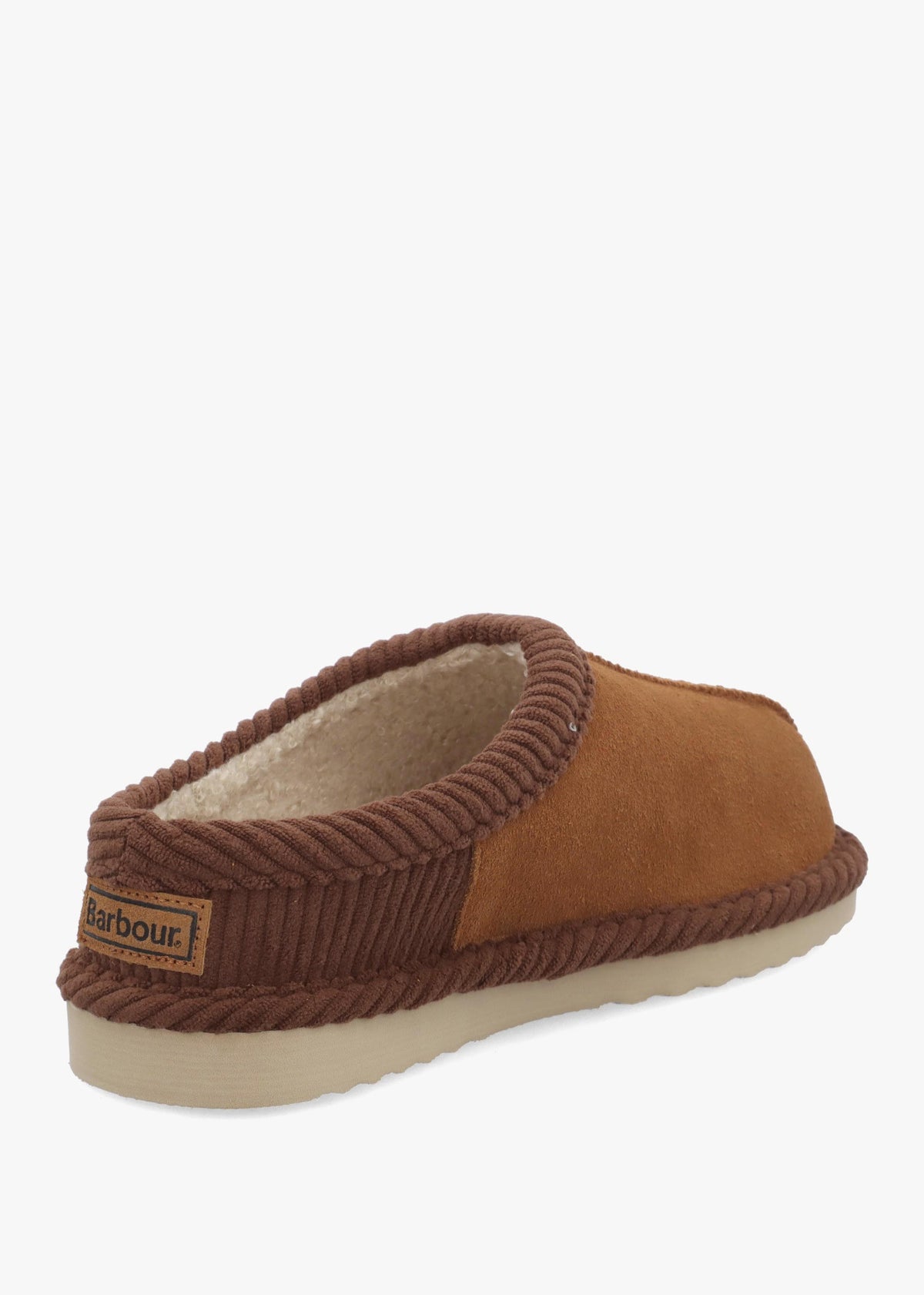 BARBOUR CORBRIDGE SLIPPER - Tan Suede