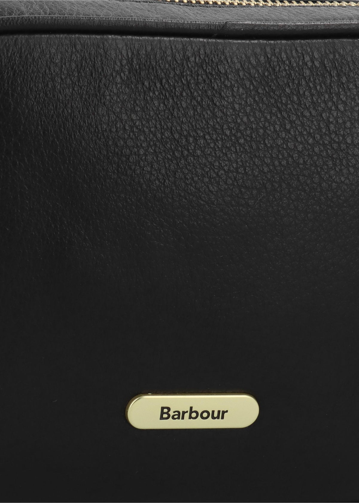 BARBOUR DAPHNE MINI LEATHER CROSSBODY - Black Leather